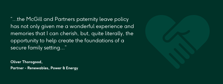 “Family first” – A reflection on the value of paternity leave